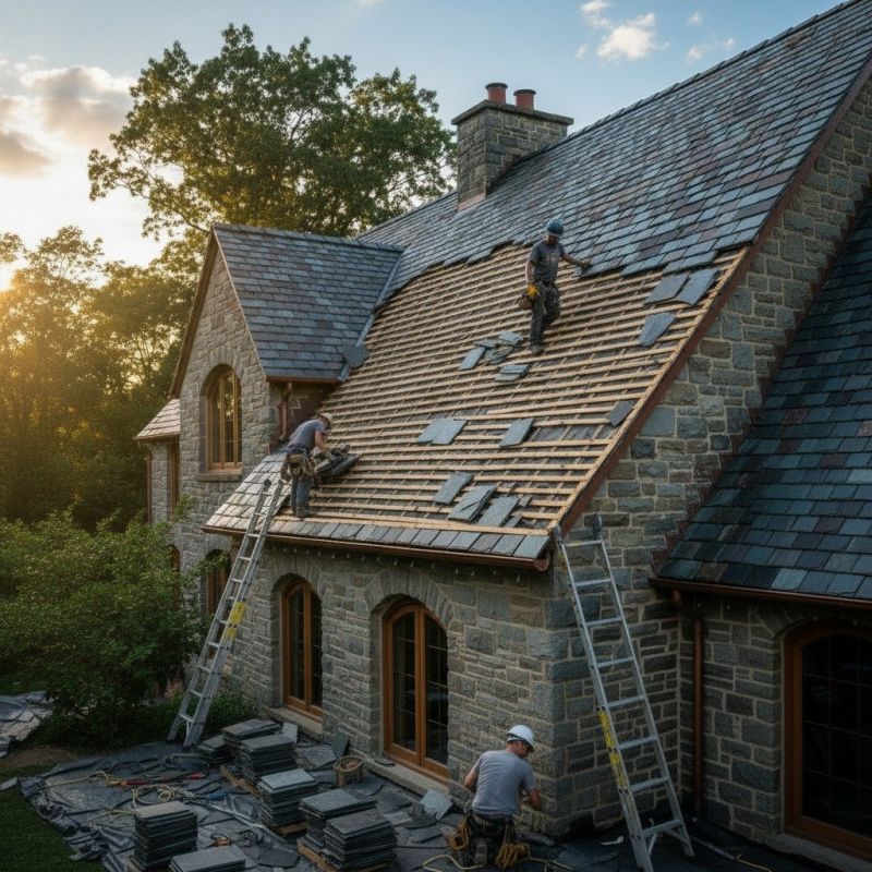 Slate Roof Replacement in Loveland, CO