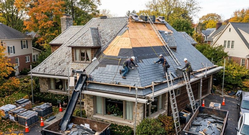Slate Shingle Replacement in Windsor, CO