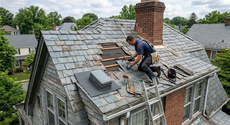 Slate Shingles Repair in Greeley, CO