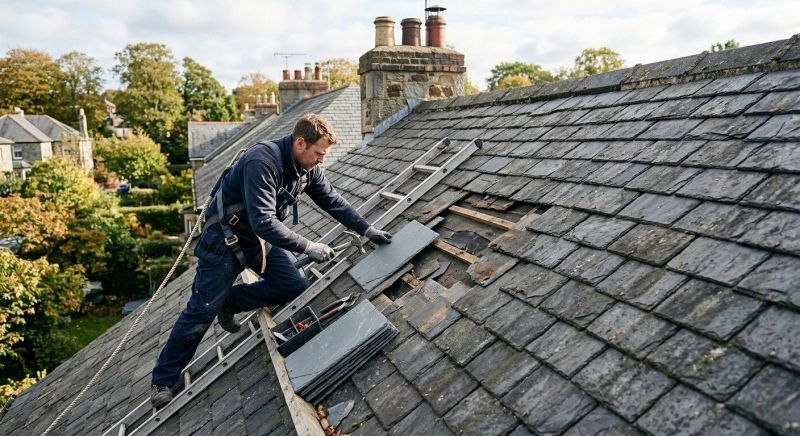 Slate Shingles Repair in Larimer County, CO