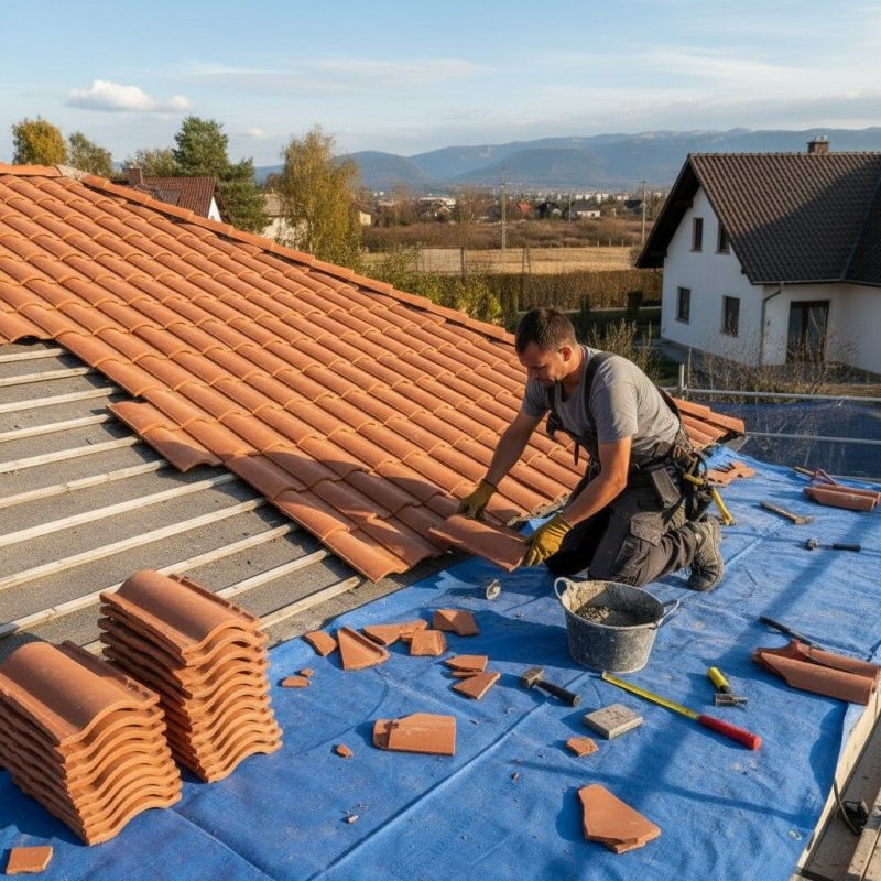 Spanish Tile Roof Repair in Windsor, CO