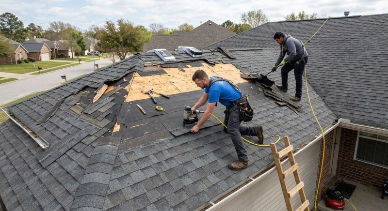 Storm Damage Roof Repair in Windsor, CO