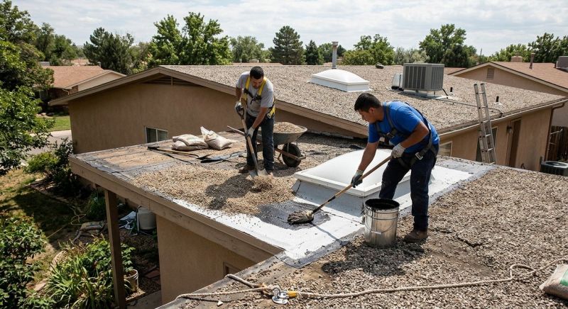 Tar And Gravel Roof Repair in Larimer County, CO