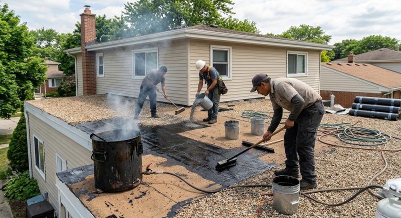 Tar And Gravel Roof Repair in Windsor, CO