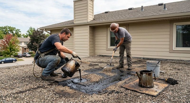 Tar And Gravel Roof Repair in Milliken, CO