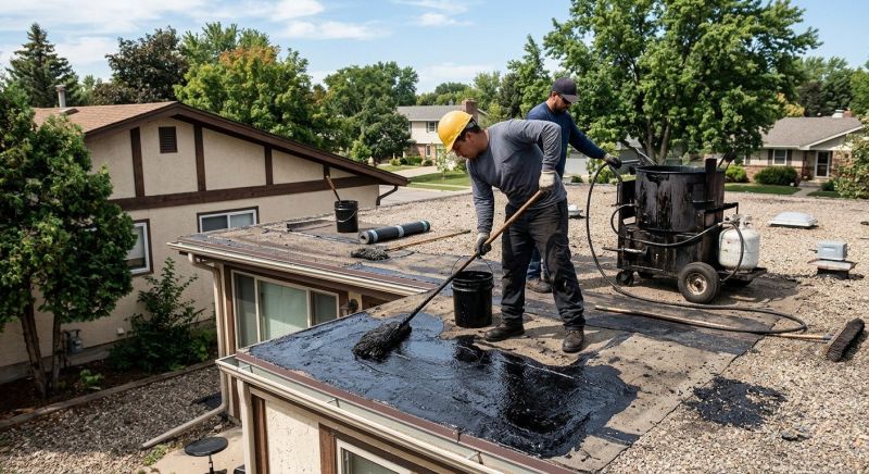 Tar Roof Repair in Larimer County, CO
