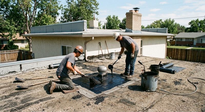 Tar Roof Repair in Milliken, CO