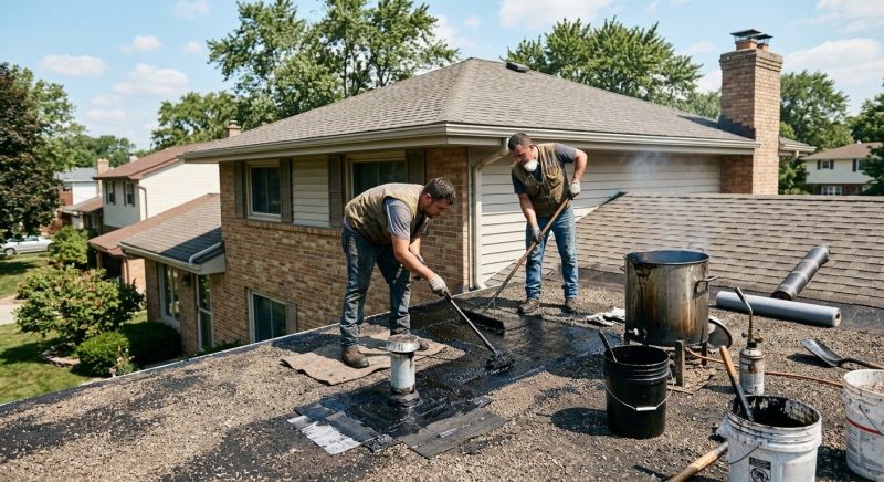 Tar Roof Repair in Timnath, CO