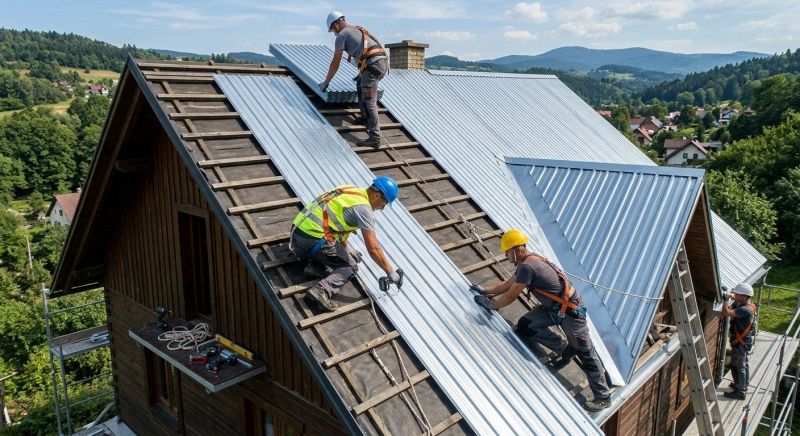 Tin Roof Installation in Windsor, CO