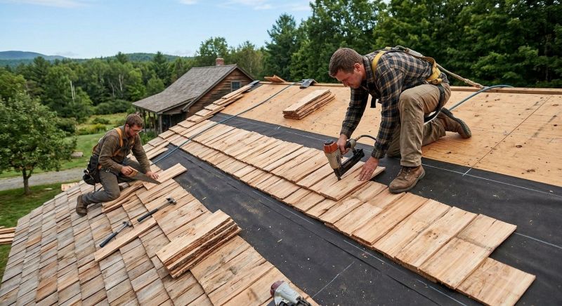 Wood Roofing Installation in Windsor, CO
