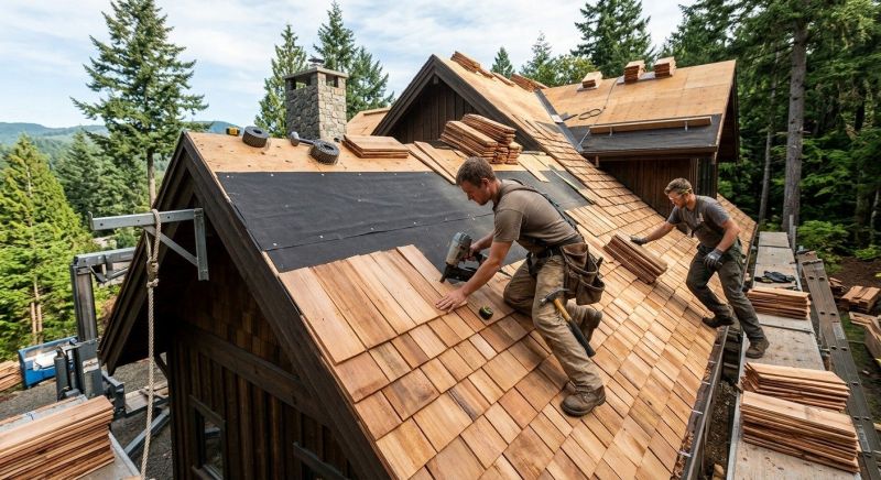Wood Roofing Installation in Loveland, CO