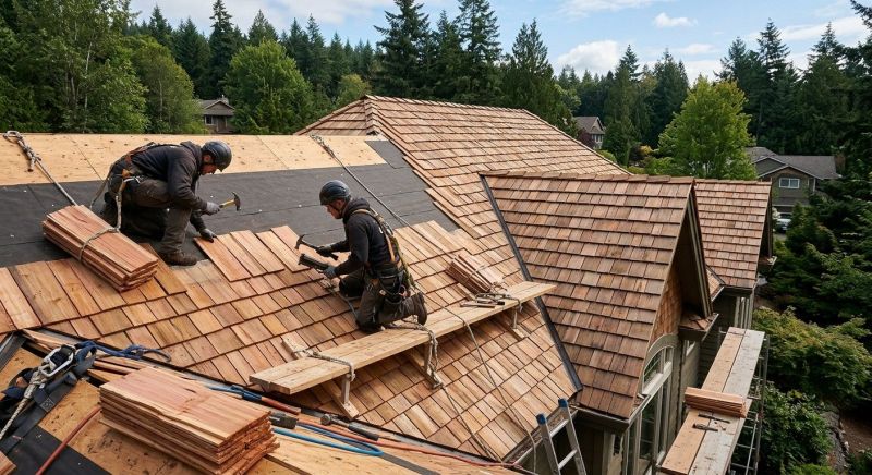 Wood Roofing Installation in Wellington, CO