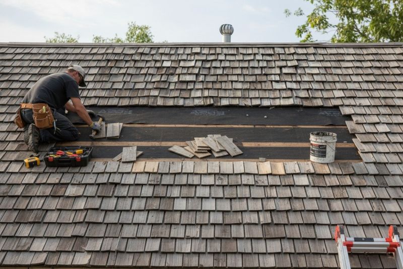Wood Shake Roof Repair in Johnstown, CO
