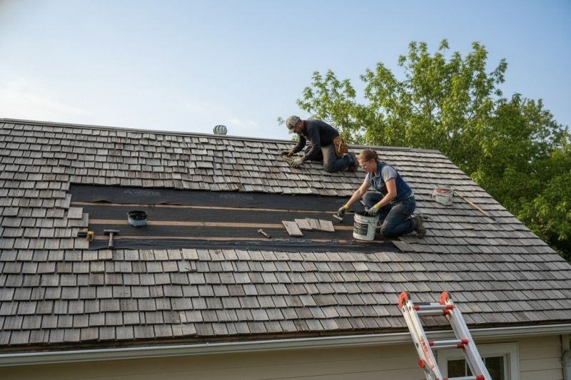 Wood Shake Roof Repair in Larimer County, CO