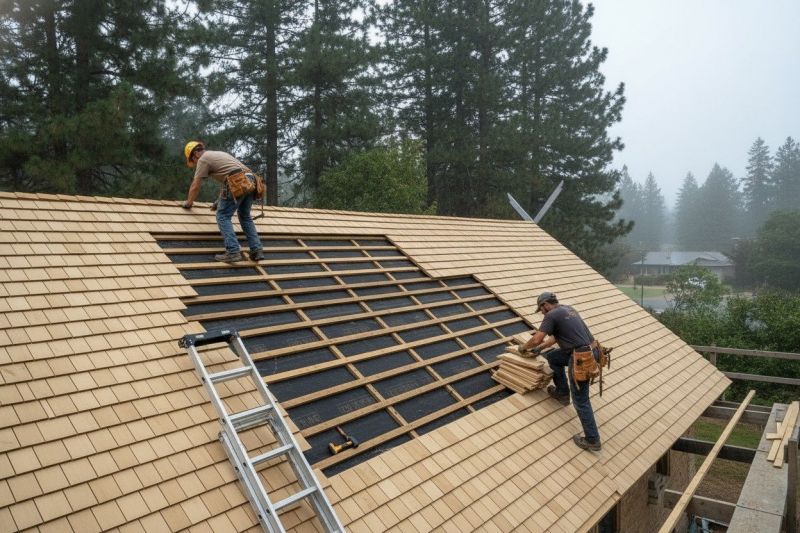Wood Shingles Repair in Berthoud, CO
