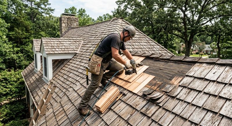 Wood Shingles Repair in Evans, CO