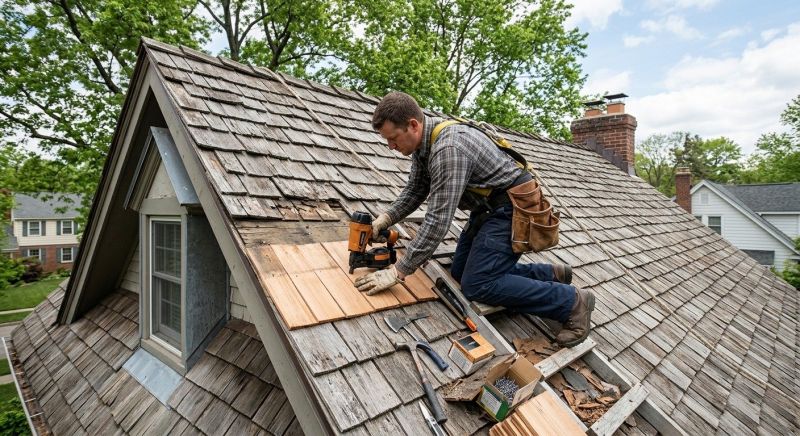 Wood Shingles Repair in Windsor, CO
