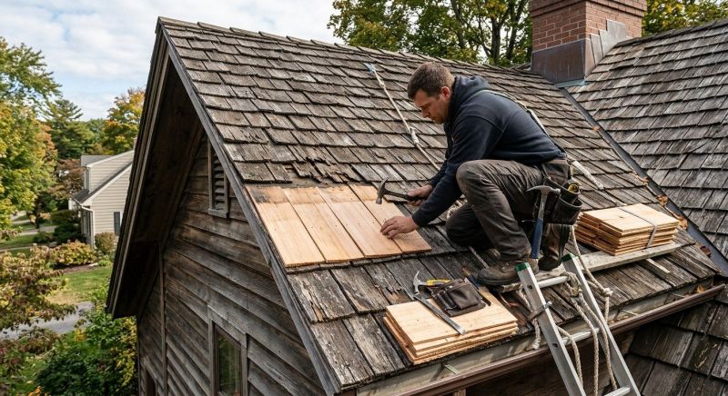Wood Shingles Repair in Timnath, CO